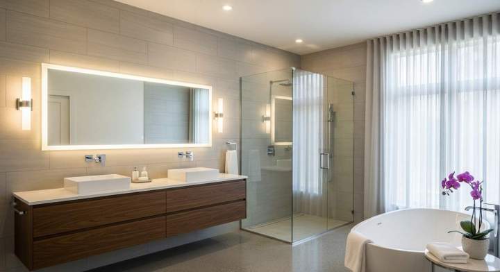 Aménagement de salle de bain sur mesure, Sancerre